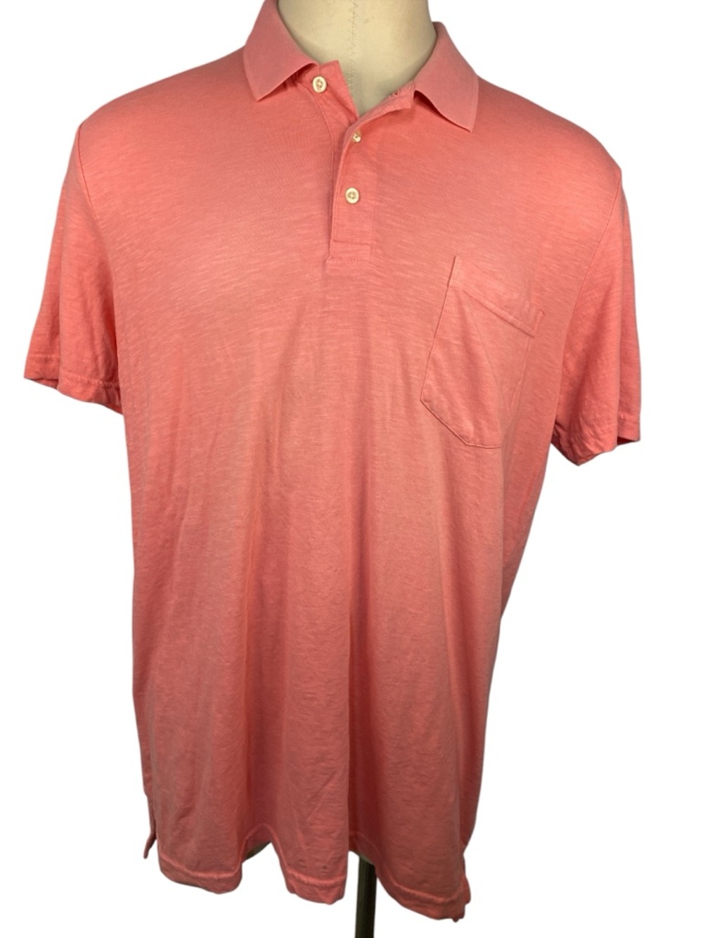 The Foundry Supply Company Coral Short-Sleeve Polo Shirt Men’s XLT